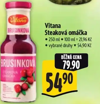 Albert Vitana Steaková omáčka nabídka