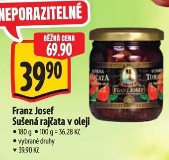 Albert Franz Josef Sušená rajčata v oleji nabídka