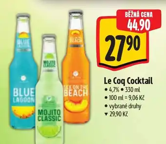 Albert Le Coq Cocktail nabídka