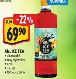 Albert Alc. ICE TEA nabídka