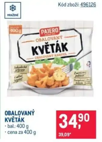 Obalovaný květák