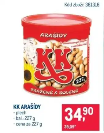 Makro KK Arašídy nabídka