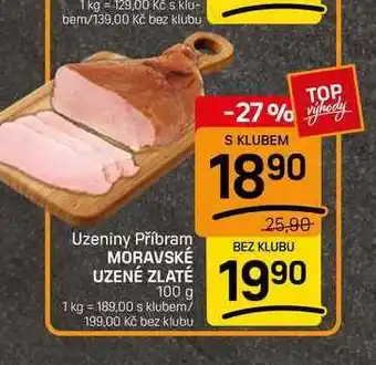 Flop MORAVSKÉ UZENÉ ZLATÉ nabídka