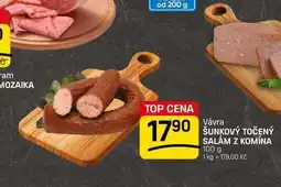 Flop ŠUNKOVÝ TOČENÝ SALÁM Z KOMÍNA nabídka