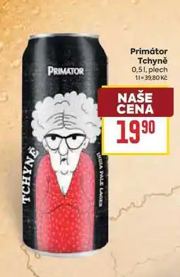 Billa Primátor Tchyně 0,51, plech nabídka