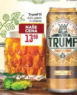 Billa Trumf 11 0,51, plech nabídka