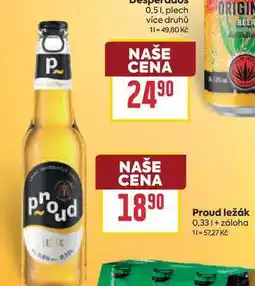 Billa Proud ležák nabídka