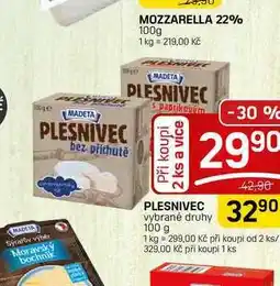Flop PLESNIVEC vybrané druhy nabídka