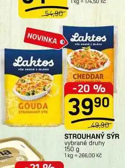 Flop STROUHANÝ SÝR vybrané druhy nabídka