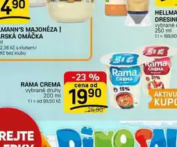 Flop RAMA CREMA vybrané druhy nabídka