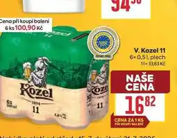 Billa V. Kozel 11 6x0,51, plech nabídka