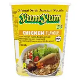 Billa YumYum Instantní nudlová polévka 70g, vybrané druhy nabídka