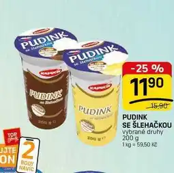 Flop PUDINK SE ŠLEHAČKOU vybrané druhy nabídka
