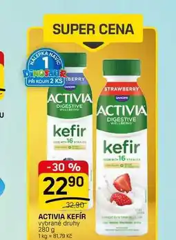 Flop ACTIVIA KEFIR vybrané druhy nabídka