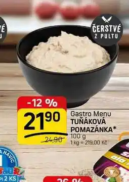 Flop TUŇÁKOVÁ POMAZÁNKA nabídka