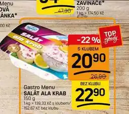 Flop SALÁT ALA KRAB nabídka