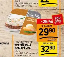 Flop TVARŮŽKOVÁ POMAZÁNKA nabídka