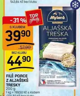 Flop FILÉ PORCE Z ALJAŠSKÉ TRESKY nabídka