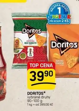 Flop DORITOS* vybrané druhy nabídka