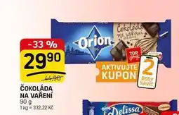 Flop ČOKOLÁDA NA VAŘENÍ nabídka