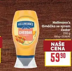 Billa Hellmann's Omáčka se sýrem čedar nabídka