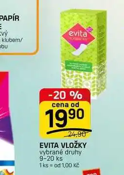 Flop EVITA VLOŽKY vybrané druhy 9-20 ks nabídka