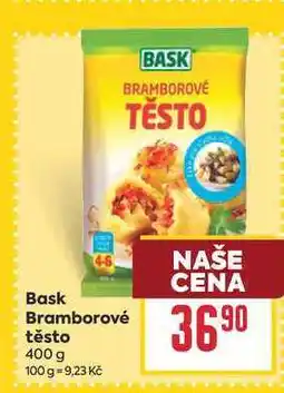 Billa Bask Bramborové těsto nabídka