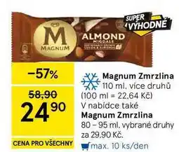 Tesco Algida Magnum nabídka