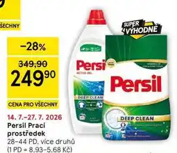 Tesco Persil Prací prostředek, 28-44 PD, více druhů nabídka