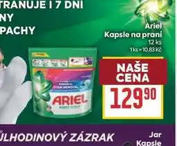 Billa Ariel Kapsle na praní 12 ks nabídka