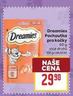 Billa Dreamies Pochoutka pro kočky nabídka