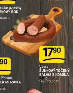 Flop ŠUNKOVÝ TOČENÝ SALÁM Z KOMÍNA nabídka