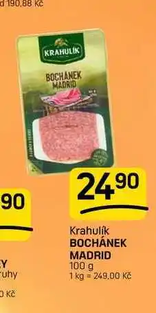 Flop BOCHÁNEK MADRID nabídka