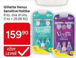 Tesco Gillette Venus Sensitive Holítka, 6 ks, dva druhy nabídka