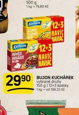 Flop BUJON KUCHÁREK vybrané druhy nabídka