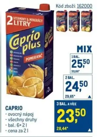 Makro Caprio nabídka
