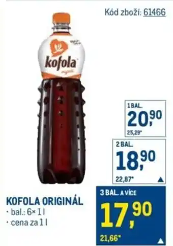 Makro Kofola originál nabídka