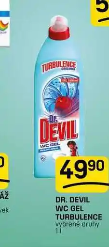 Flop Dr. Devil WC gel Turbulence nabídka