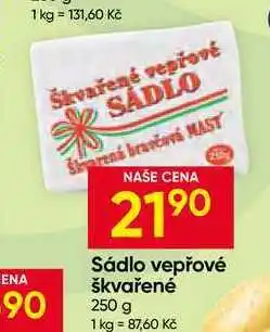 Hruška Sádlo vepřové škvařené nabídka