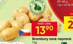 Hruška Brambory rané neprané nabídka