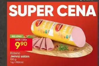 Hruška Krásno Jemný salám nabídka