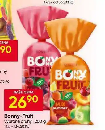 Hruška Bonny-Fruit vybrané druhy nabídka