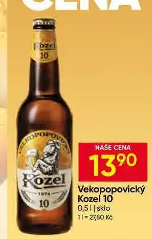 Hruška Velkopopovický Kozel 10 0,5l sklo nabídka