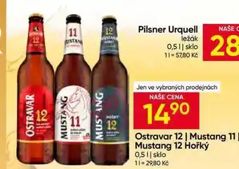 Hruška Ostravar 12 0,5l sklo nabídka