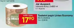Hruška Toaletní papír Linteo Economy 56 m 2vrstvý nabídka