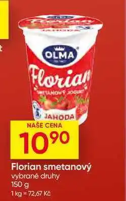 Hruška OLMA Florian smetanový vybrané druhy nabídka