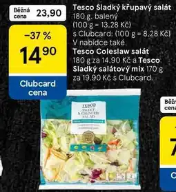 Tesco Tesco Sladký křupavý salát, 180 g, balený nabídka