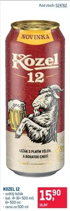 Makro Kozel 12 nabídka