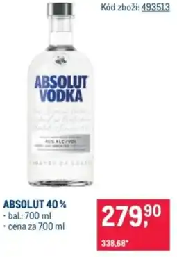 Makro Absolut 40% nabídka