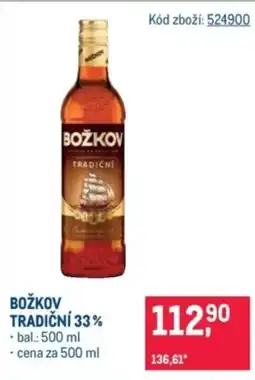 Makro Božkov tradiční 33% nabídka